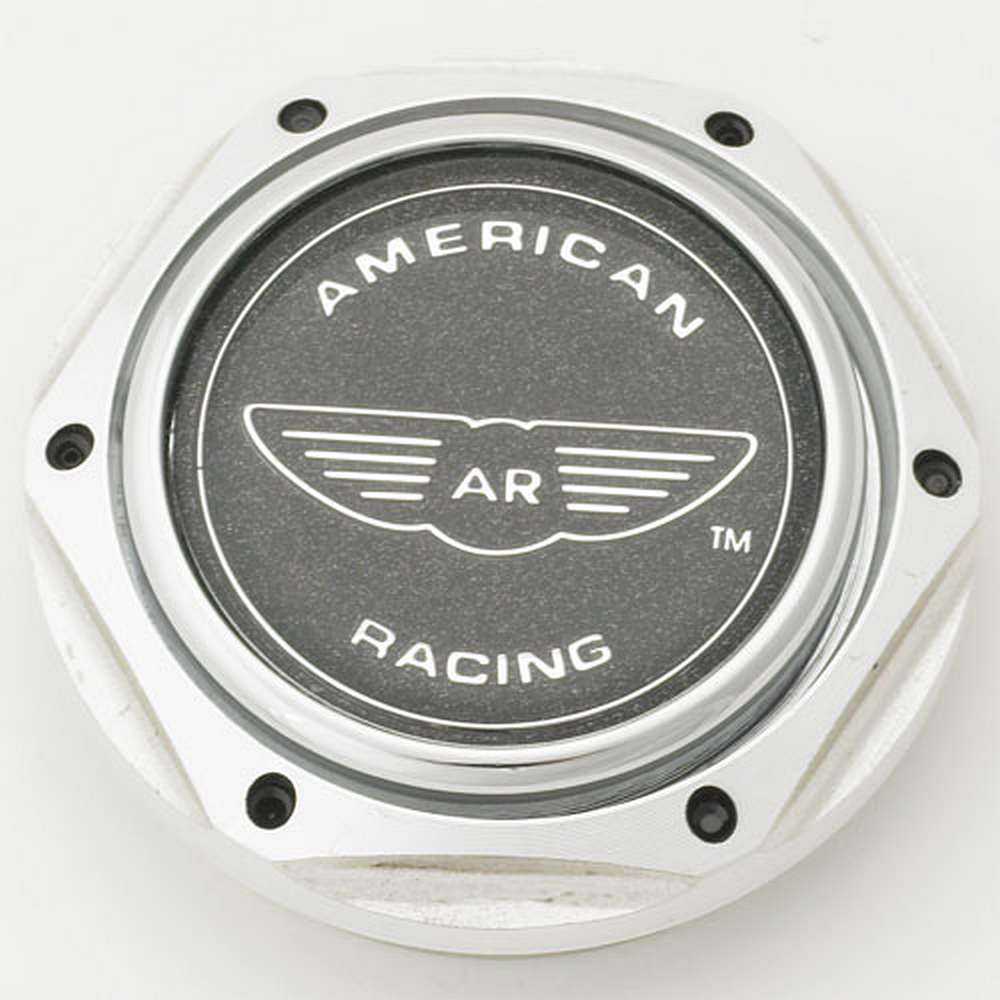 American Racing - AR CAP AR699 ALUMINUM FORGED ACRYLIC LGO