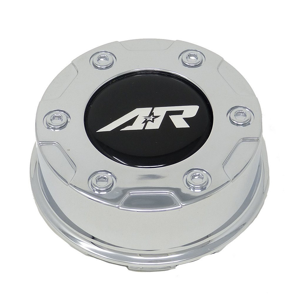American Racing - AR CAP 3.26'' CHROME SNAP IN AR LOGO