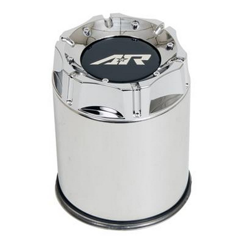 American Racing - AR CAP SS P-THRU W/CHROME PLASTIC LOGO