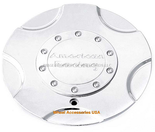 American Racing - AR CAP AR608 CHROME FULL COVER