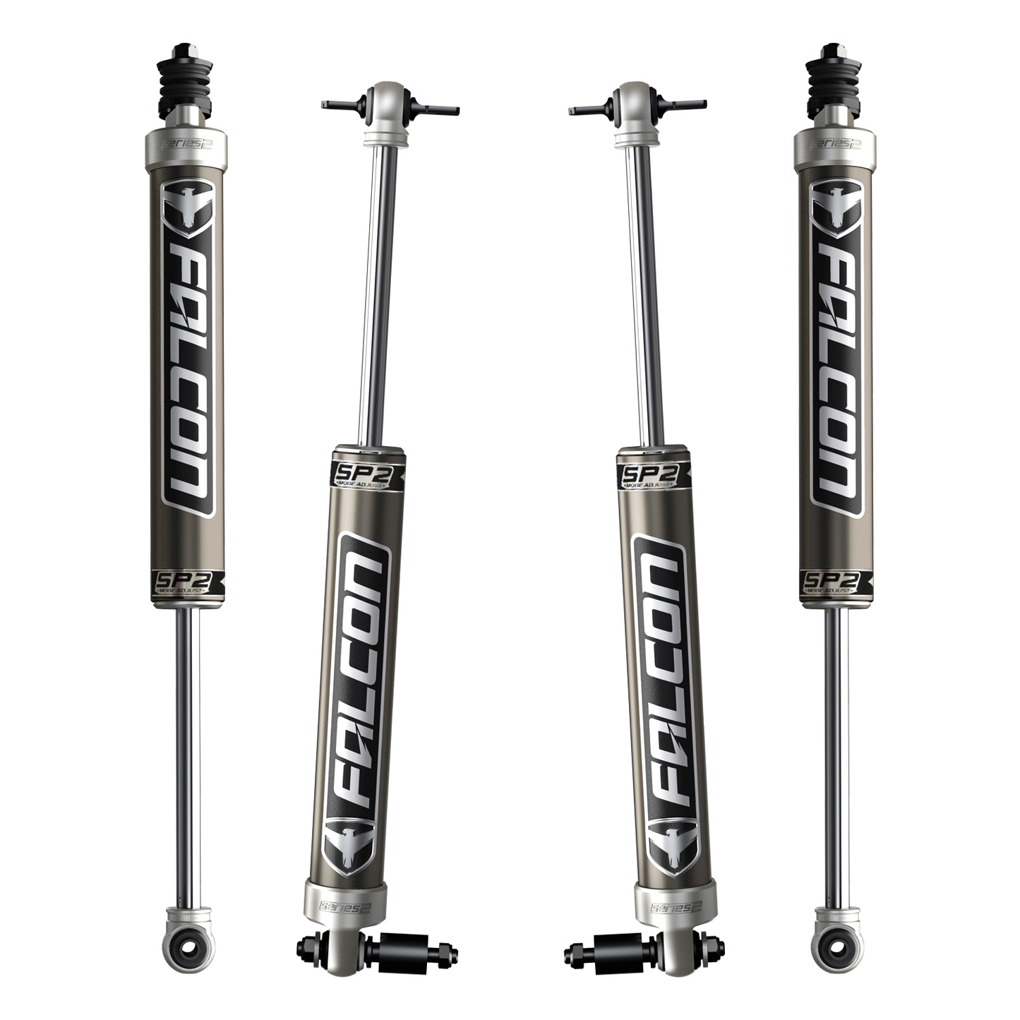 Falcon Shocks - JK2 FALCON 2.1 SP2 SHOCK KIT 3-3.5"