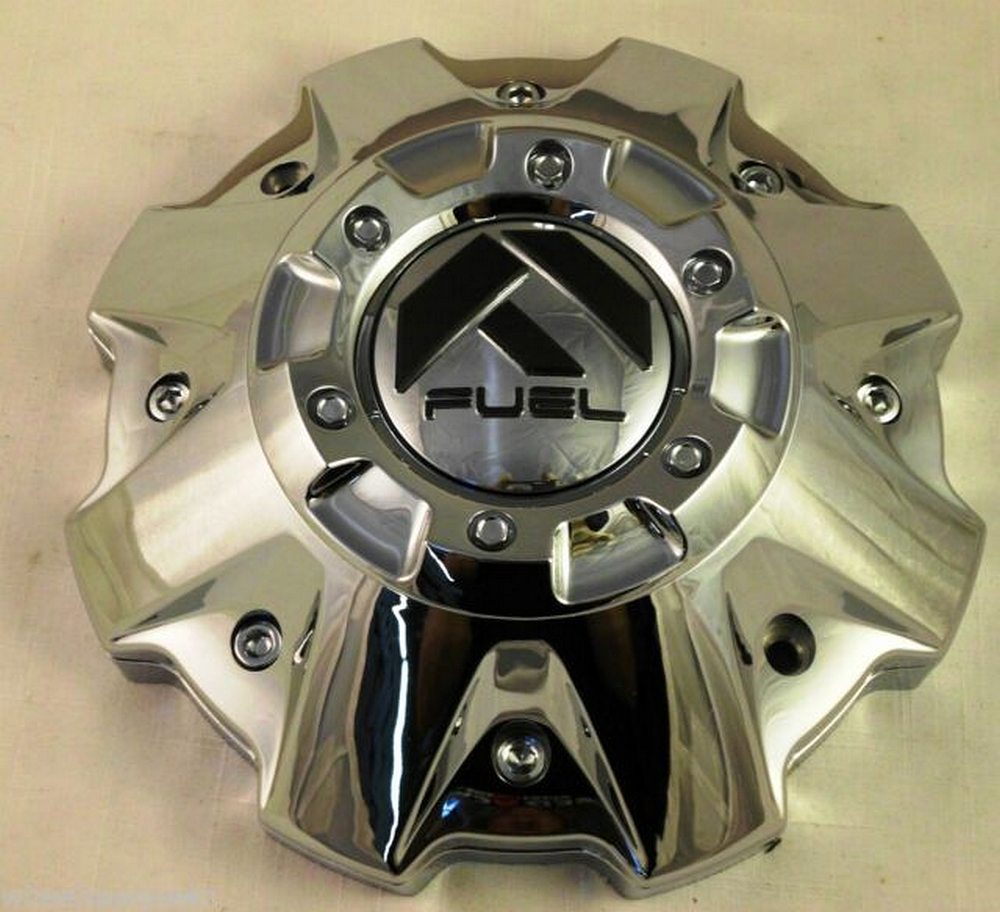Fuel 1PC - FUEL CHROME COVERED CAP