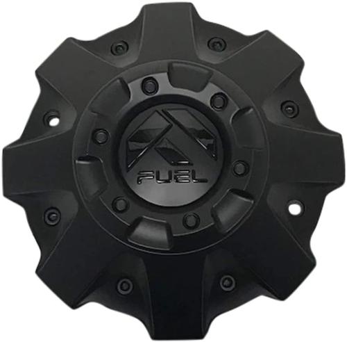 Fuel 1PC - FUEL BLK ON BLK COVCAP 5/6 LUG-BLK RIVET