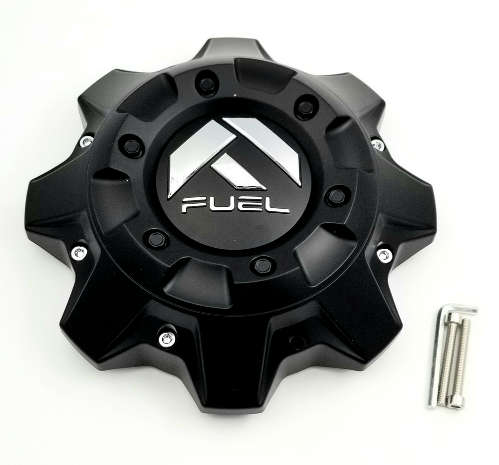 Fuel 1PC - FUEL MATTE BLK DUALIE CAP-REAR
