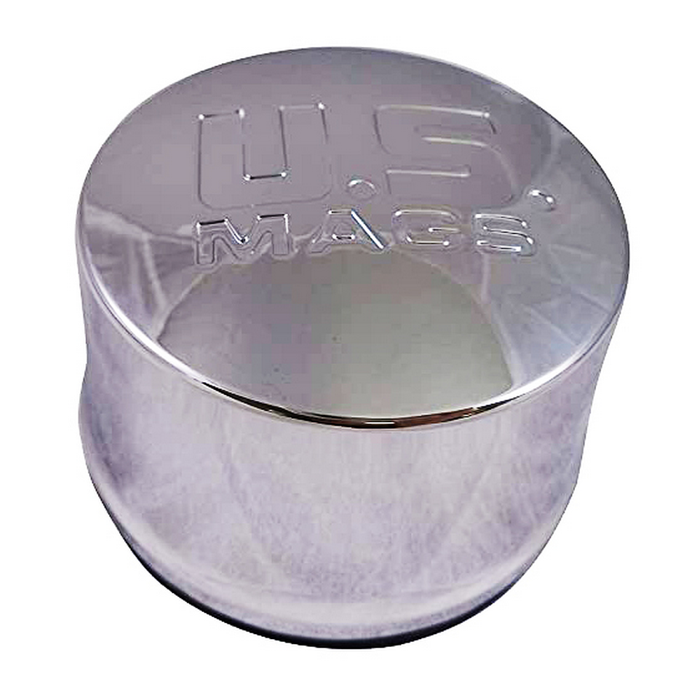 US Mag 1PC - DOME US MAG 3.0" O-RING CAP CHROME