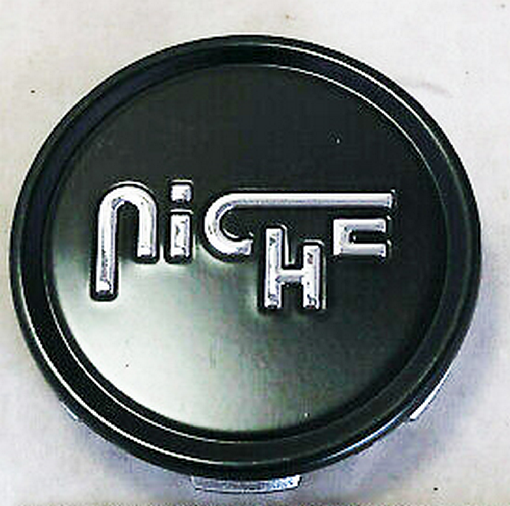 Niche 1PC - NICHE 2.70" FLAT CAP-FLT BLK SILVER LOGO