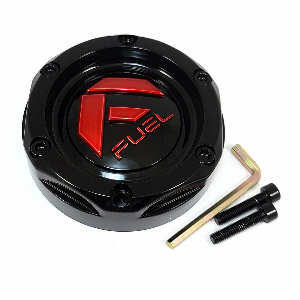 Fuel 1PC - FUEL UTV BOLT ON CAP-GL-BLK RED TINT