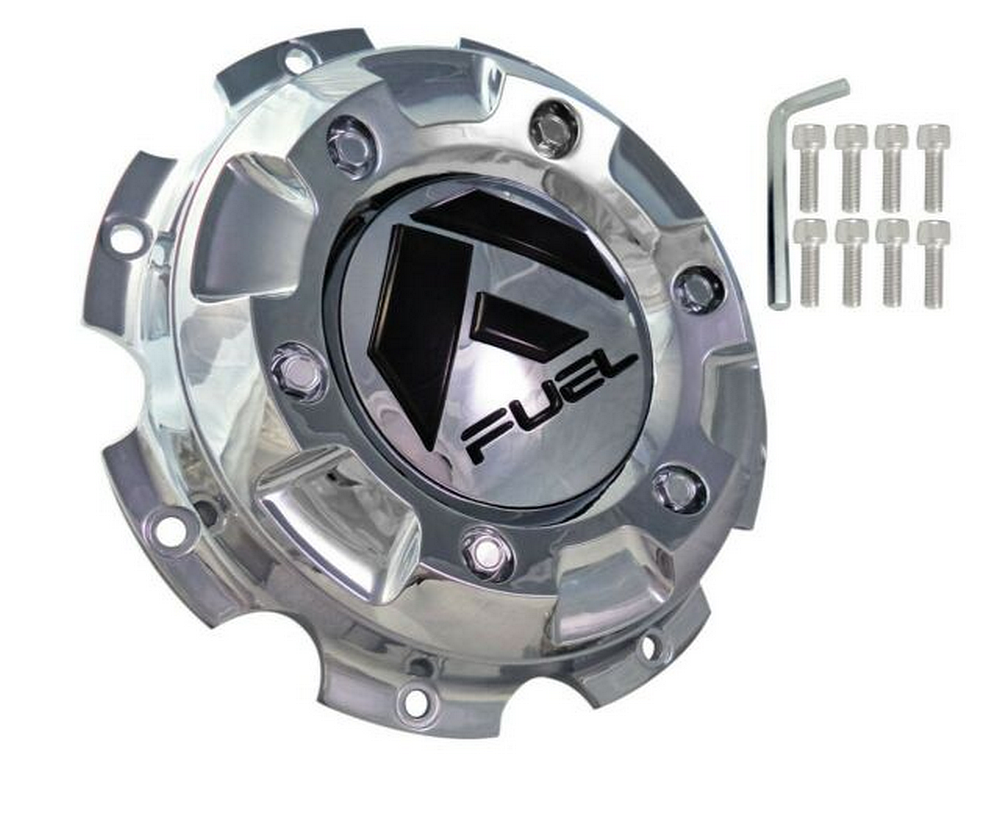 Fuel 1PC - FUEL DUALIE CAP-FRONT CHROME FOR 92/93