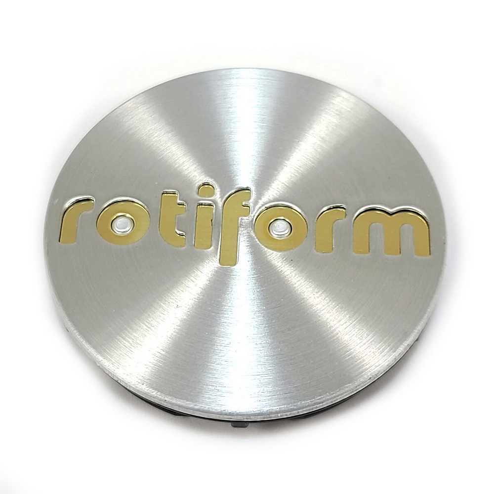 Rotiform - ROTIFORM 2.36"SNAPIN CAP-MACH W/GLD LOGO