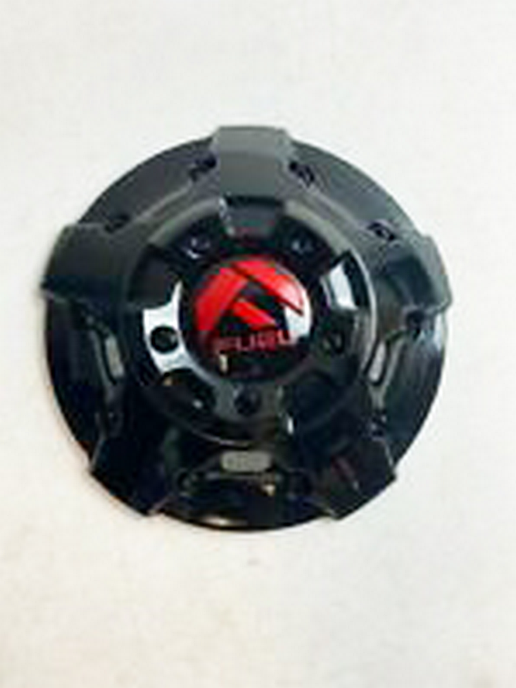 Fuel 1PC - FUEL FIVE BAR CAP - G-BLK RED TINT 8 LUG