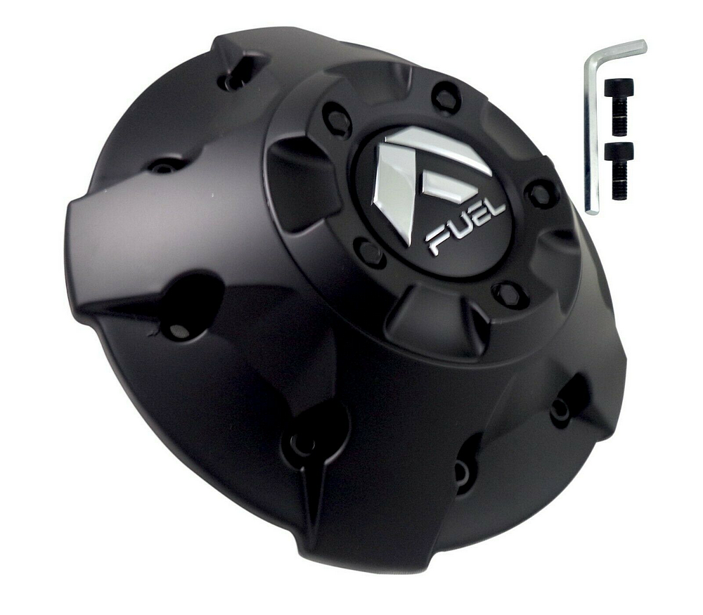 Fuel 1PC - FUEL AVENGER CAP-MT-BLK 8LCAP(1.75"TALL)