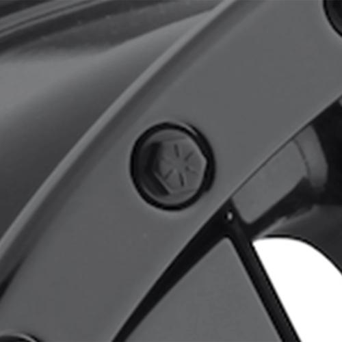 Fuel 1PC - FUEL DECO RIVET (SLEDGE) - MATTE BLACK