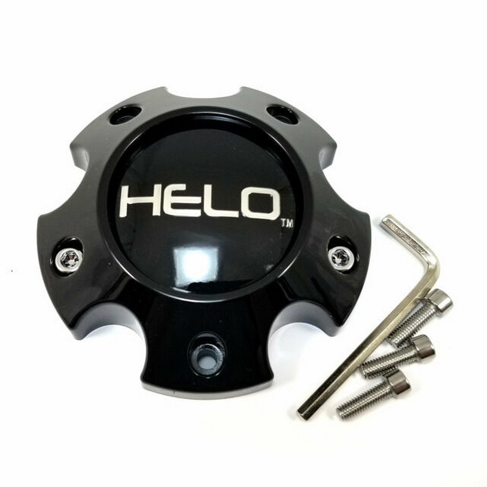 Helo - HELO CAP 5X4.5/5 LUG H34 - GLOSS BLACK
