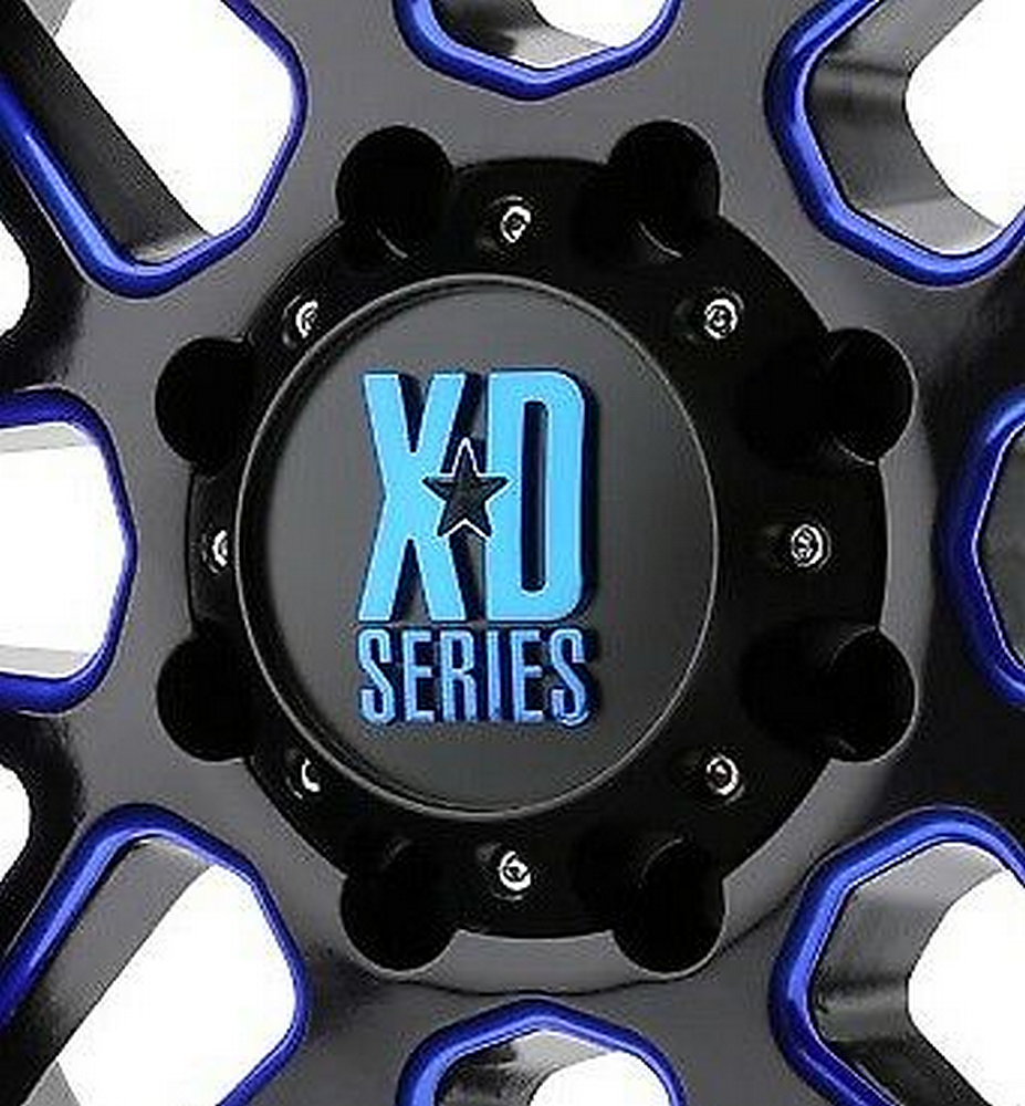 XD - XDS CAP LARGE 5 LUG SG-BLK-BLUE TINT CC