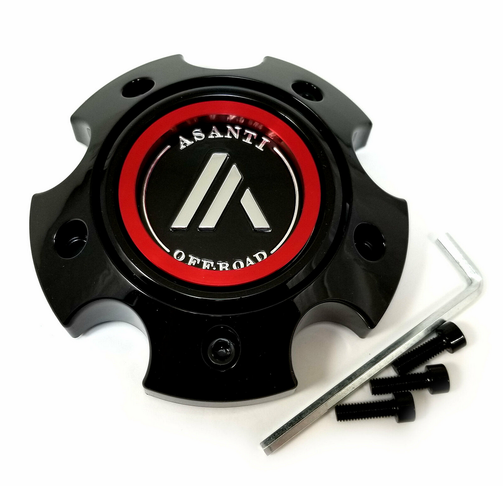 Asanti Off Road - ASA OFR CAP 5X5 H34 - GLOSS BLACK