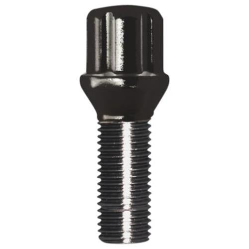 Gorilla Automotive - SPLINE LUG BOLT 14-1.25 35MM BLK BULK