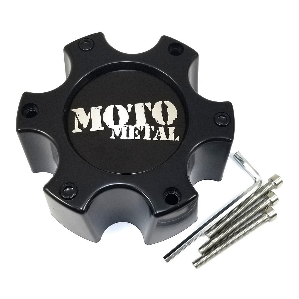 Moto Metal - MTO CAP SATIN BLACK 6X135/5.5