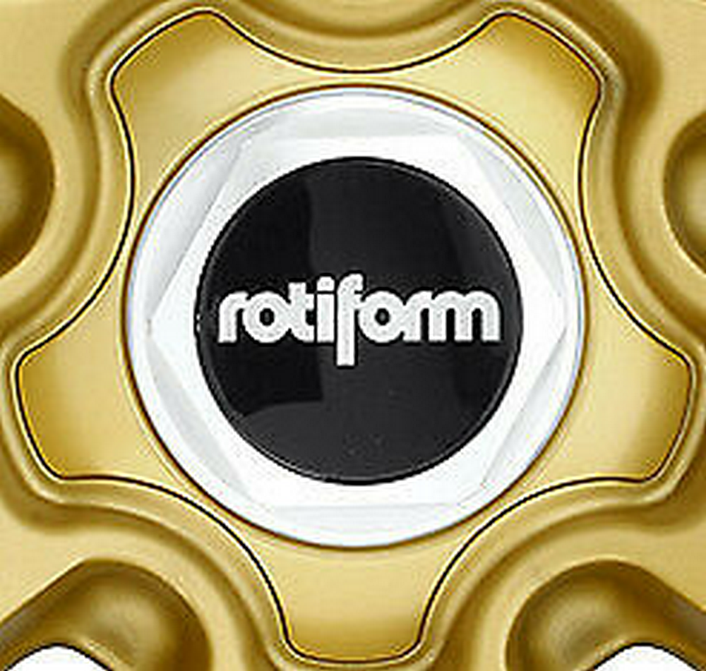 Rotiform - LSR CAP PLATE-SATIN GOLD