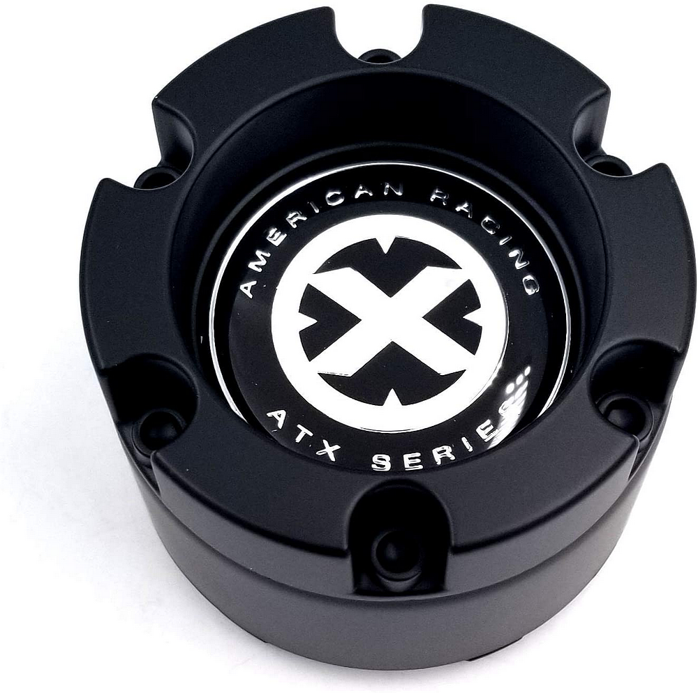 ATX Series - ATX CAP STYLE B BLACK SMALL 5 LUG