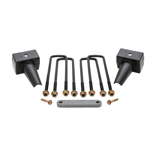 ReadyLift Suspension - 4'' REAR BLOCK KIT 2 PIECE DRIVE SHAFT