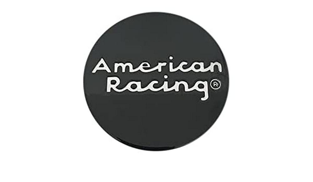 American Racing - AR CAP STYLE C G-BLACK SNAP-IN AR LOGO