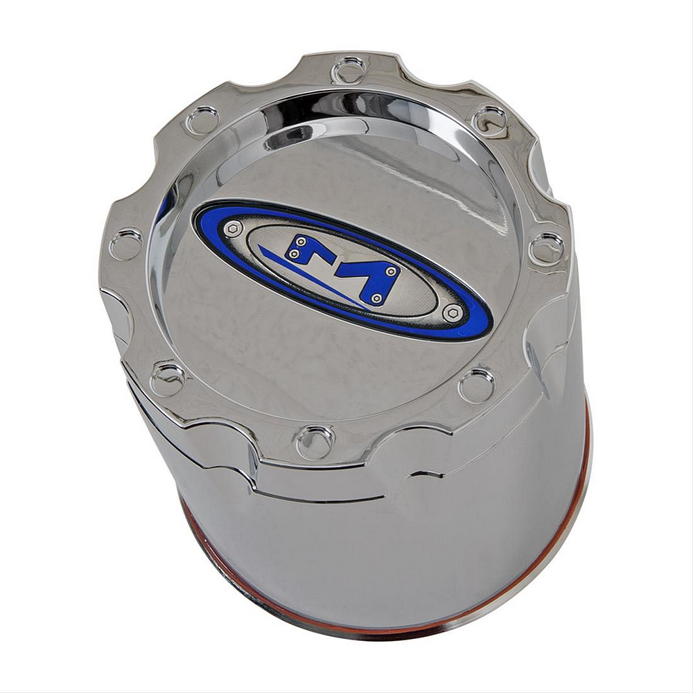 Moto Metal - MO951 CAP CHR 6X135 +18 - BLUE OVAL LOGO