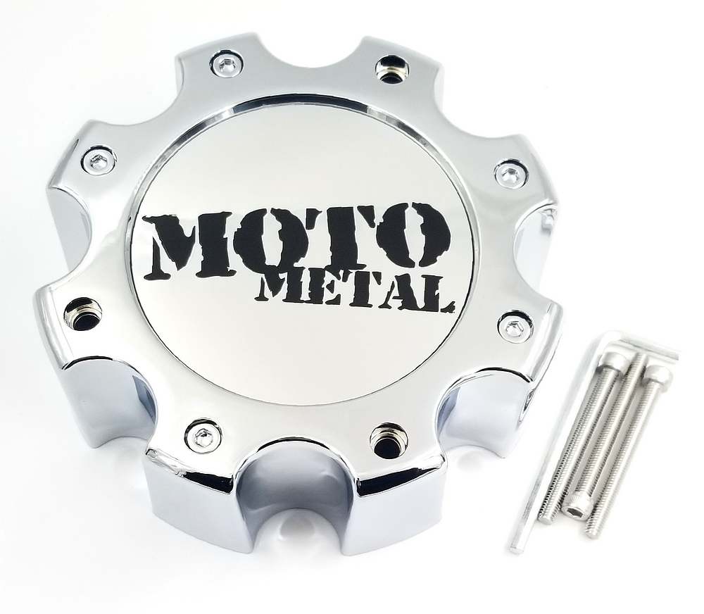 Moto Metal - MOTO CAP CHR TALL 8LUG - NEW LOGO
