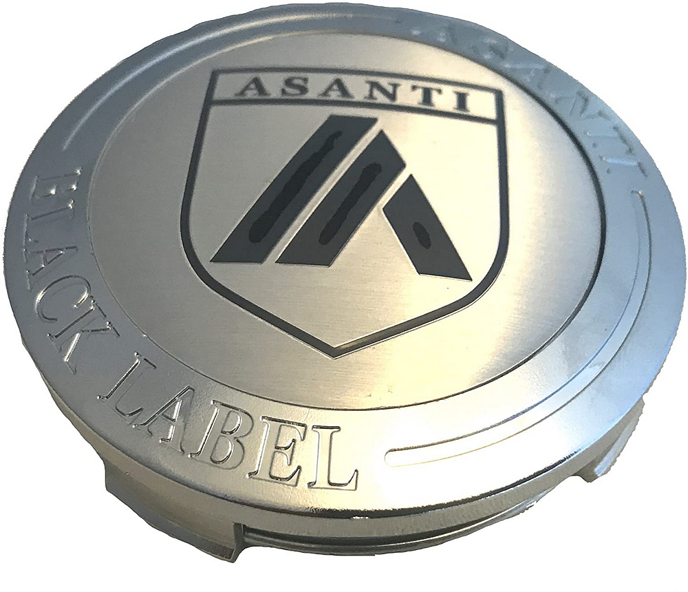 Asanti Forged - ABL PLASTIC CAP (NEW LOGO) - CHROME