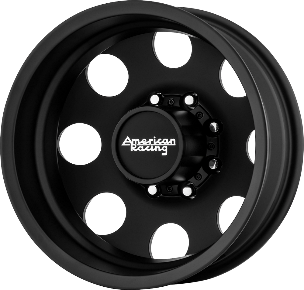 American Racing - AR DUALLY FRONT CAP 8X6.5/170 - S-BLK