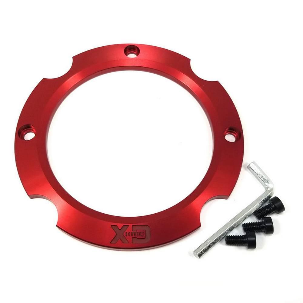 XD Powersports - XS CAP RING 4X156 - ANODIZED RED