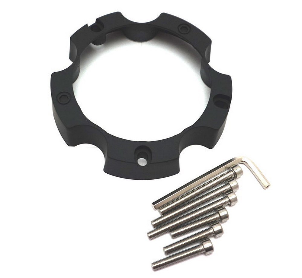 Misc Accessories - CAP SPACER 5X5.5/150 LUG - MATTE BLACK