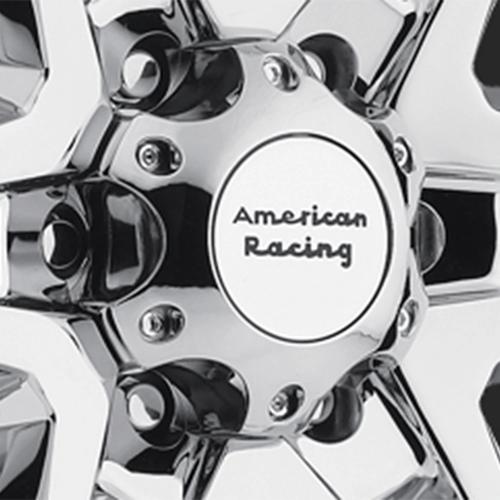 American Racing - AR CAP STYLE B CHROME 6X135