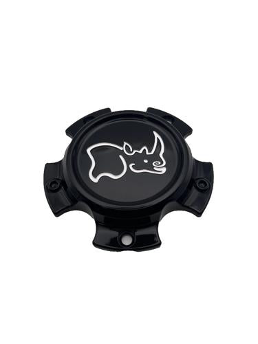 Black Rhino Hard Alloys - CAP BR ANIM 5/127 GL BLK WHT LOGO