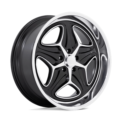 MERLOT 22X10.5 5X4.75 72 BL +6
