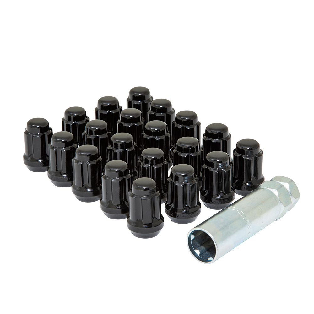 Gorilla Automotive - 5LUG 14-1.50 SPLN WIK PASS BLK GOR