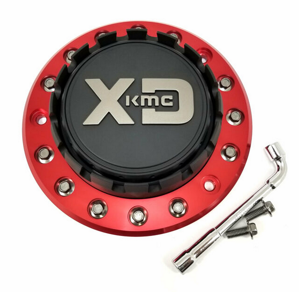 XD - XDS CAP 2PC ALL PCD - S-BLK W/ RED BASE