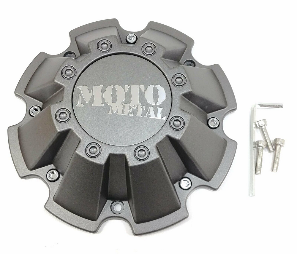 Moto Metal - MOTO CAP STYLE A1 SATIN GRAY