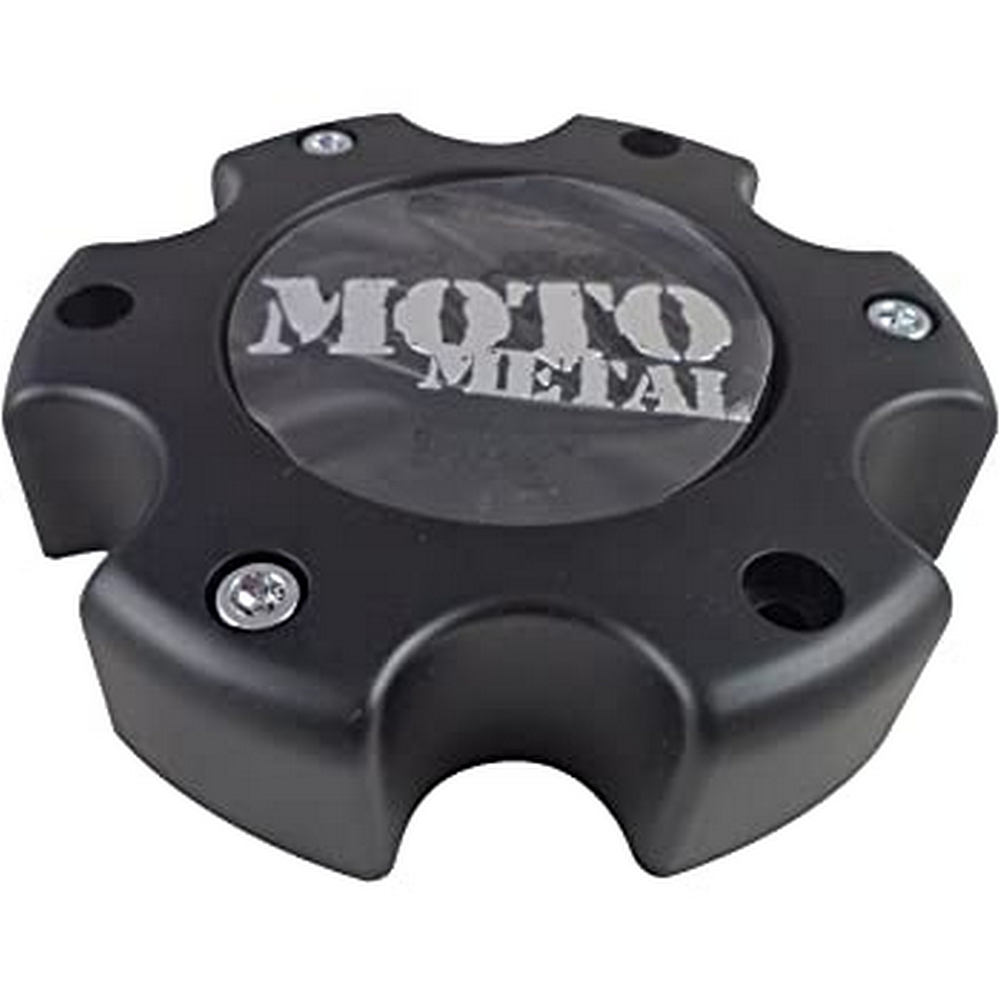 Moto Metal - MOTO METAL CAP MATTE BLACK 6 LUG