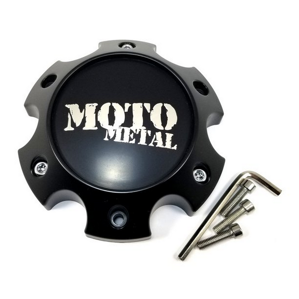 Moto Metal - MOTO METAL CAP S-BLACK 6X5.5