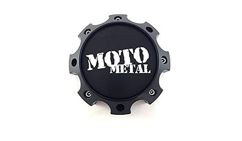 Moto Metal - MOTO METAL CAP S-BLACK 8 LUG