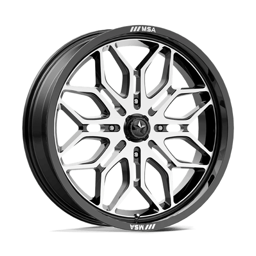 SNIPER UTV 18X7 4X110 86 G-BLK-MACH +10