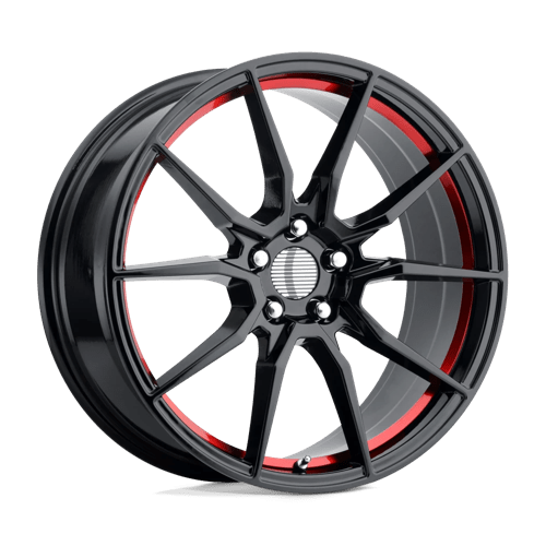 PR193RS 18X9 5X4.5 70.6 G-BLK RED-MCH 30