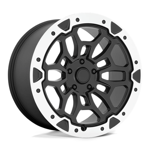 PR215BM 22X10 6X5.5 78.1 M-BLK MACH 19MM