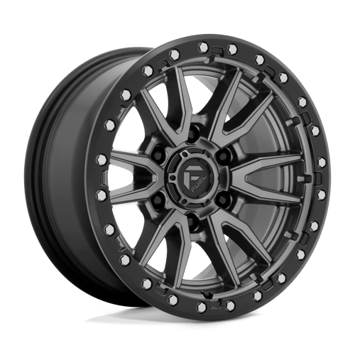 REBEL 16X8 6X5.5 106 +1 M-GMTL-BLK-RG