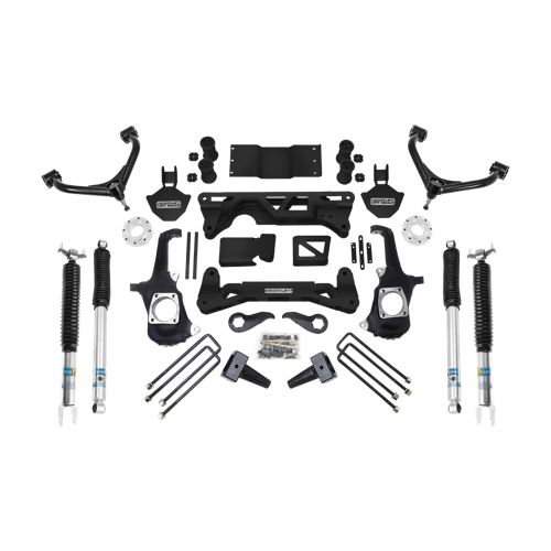 ReadyLift Suspension - RL 7-8'' LIFT KIT W BILSTEN SHK-CHEV/GMC