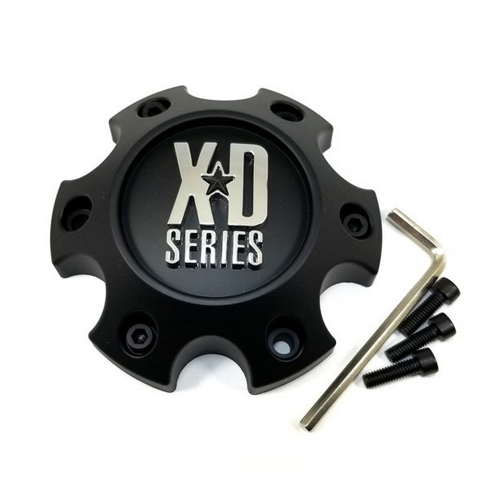 XD - XDS CAP MATTE BLACK 6X4.5 W/ BLK SCREWS