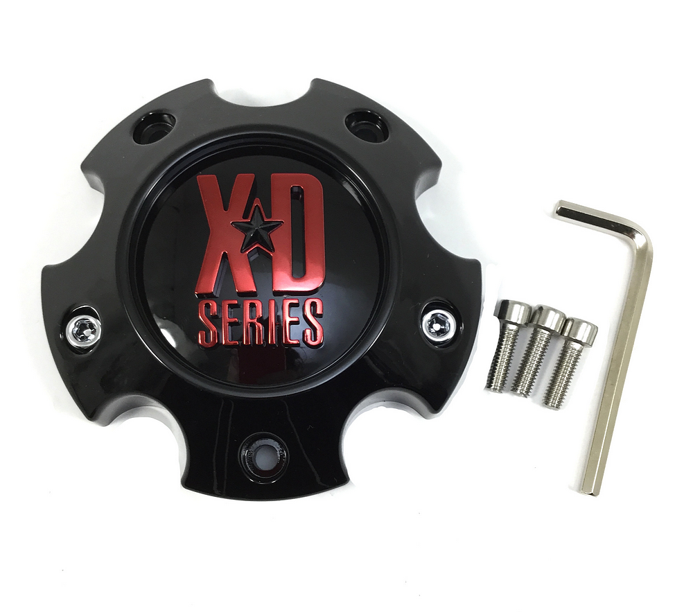XD - XDS CAP SMALL 5 LUG SG-BLK W RED TINT CC