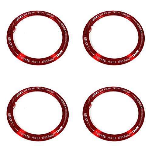 KMC - KM100/101/102 CAP RING - RED
