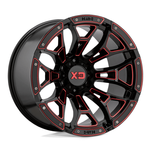 XD841 20X10 8X6.5 G-BLK MILL RTCC -18MM