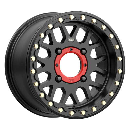 GRENADE UTV BL 15X6 4X110 S-BLK 38MM